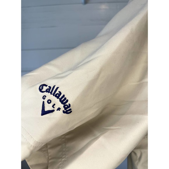 Callaway Golf 1/2 Zip Sport Outwear, Light Khaki, XL Mens - Picture 4 of 5